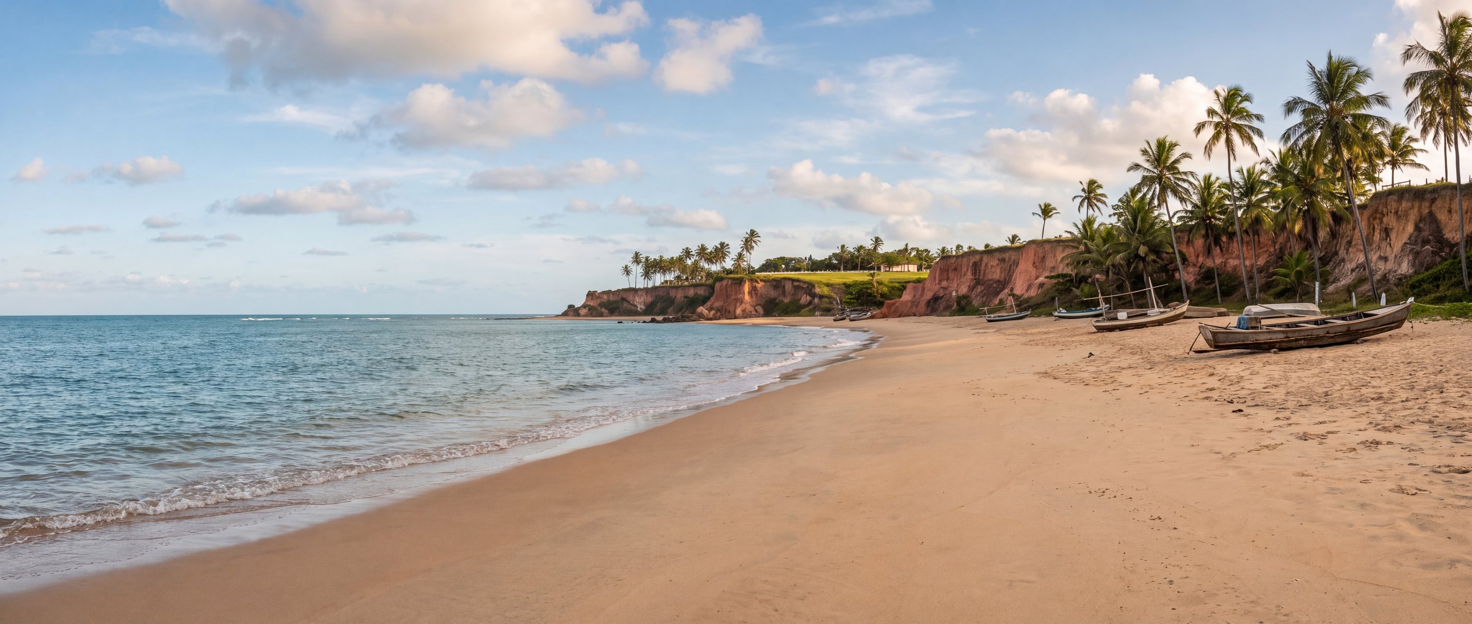 Wide view of Trancoso, Bahia.