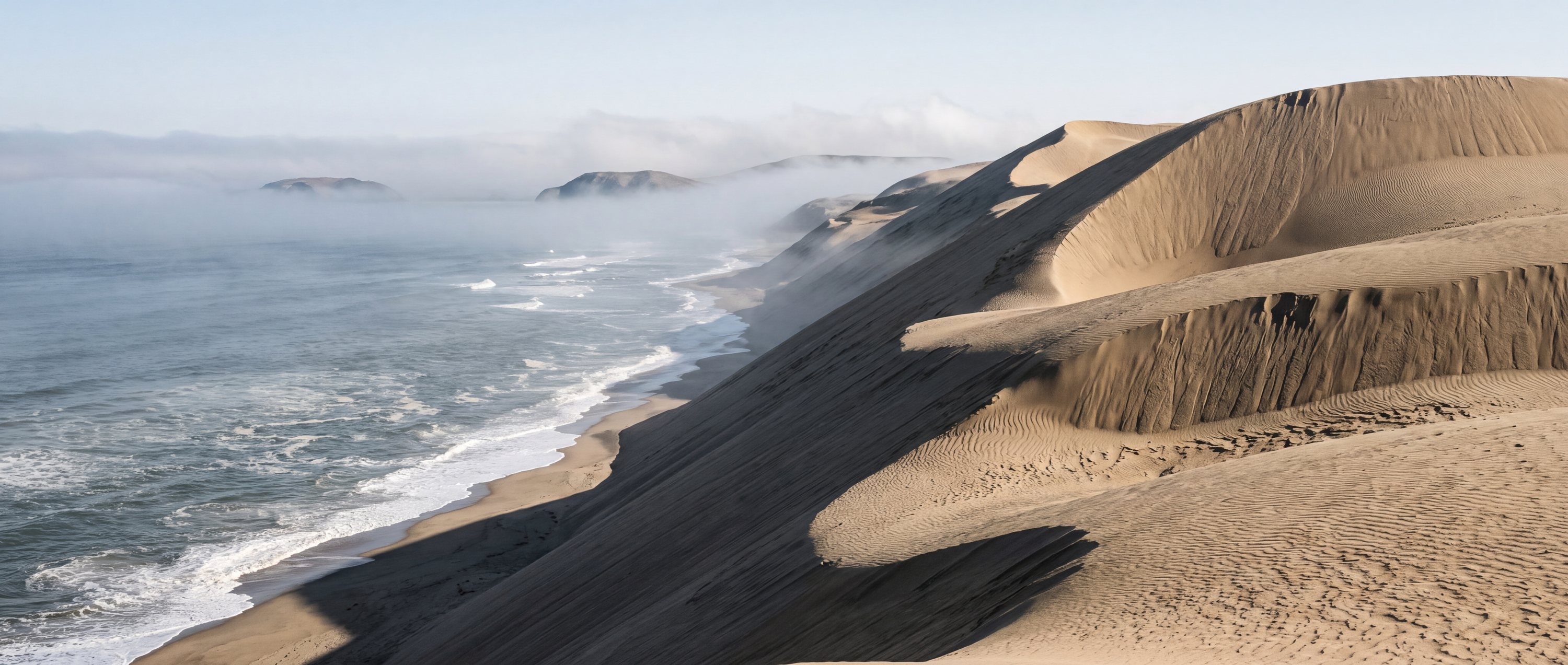 Desert coast beaches