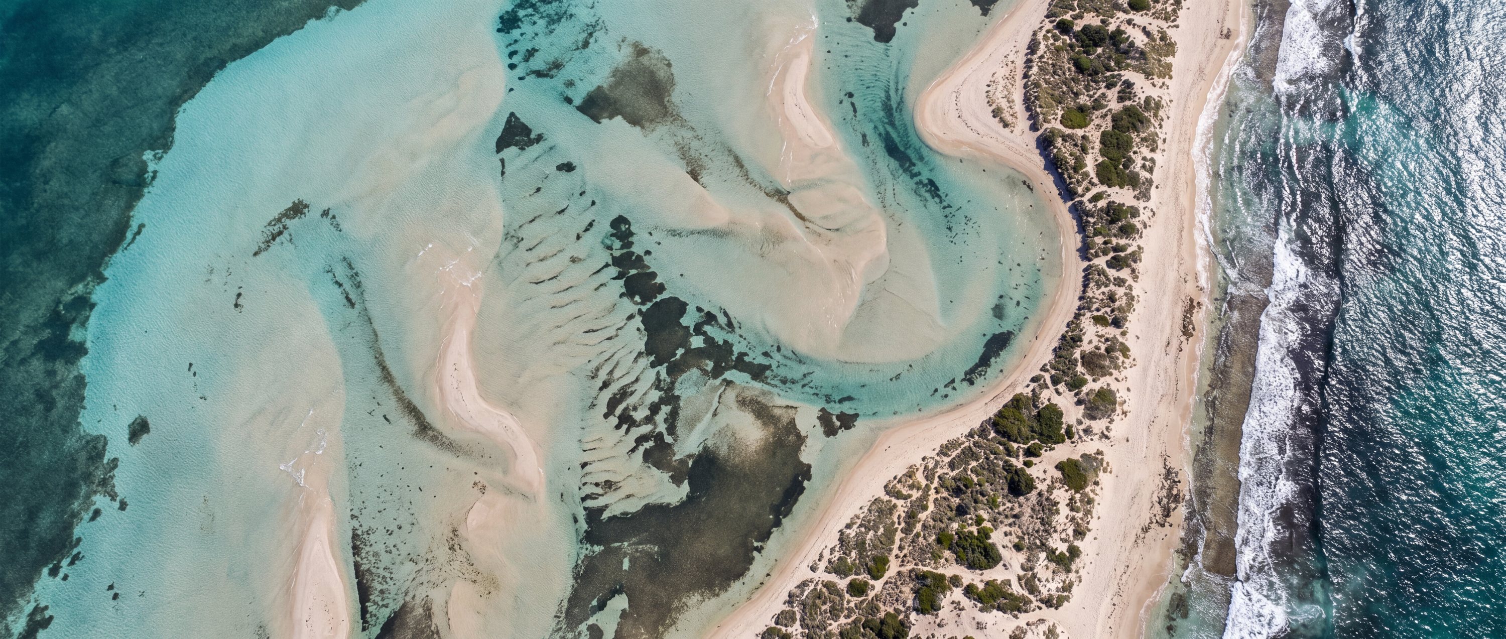 Lagoon beaches