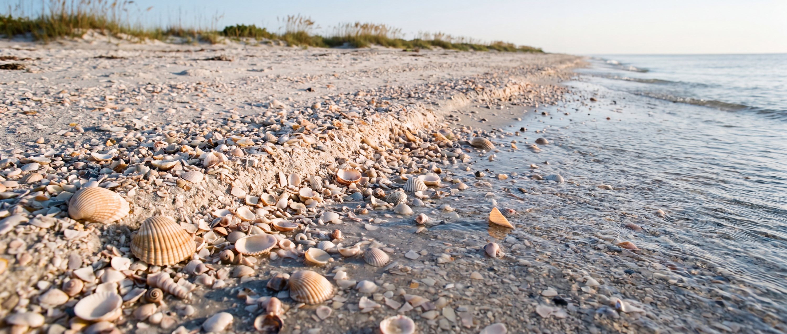 Beaches named for shells